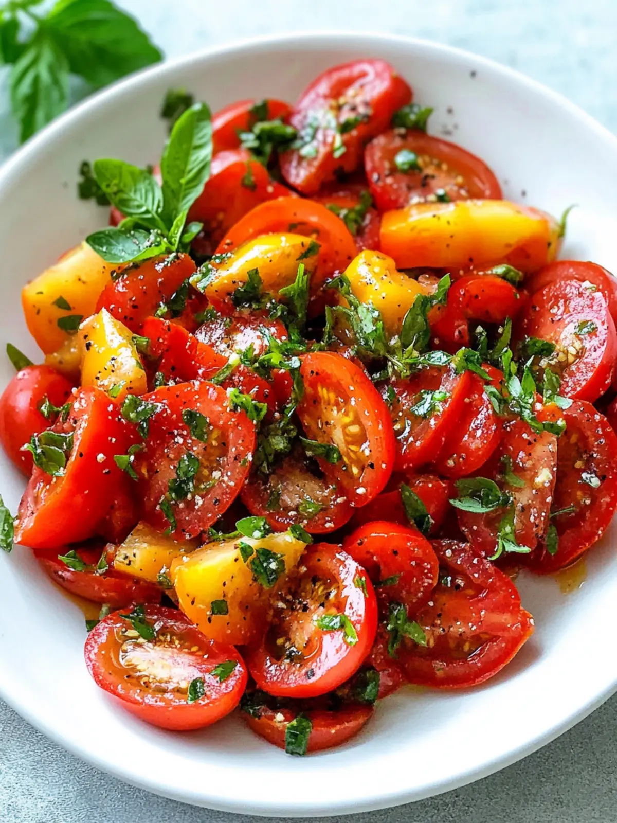 Zesty Lebanese Tomato Salad That Elevates Any Meal 3 Lebanese Tomato Salad