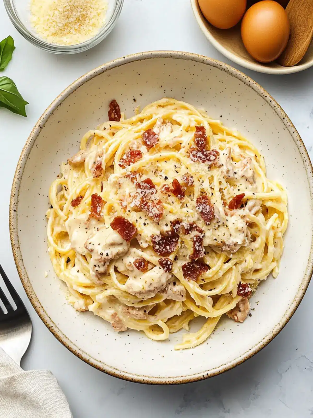 Paleo Carbonara with Palmini: A Guilt-Free Pasta Delight 2 Paleo Carbonara with Palmini
