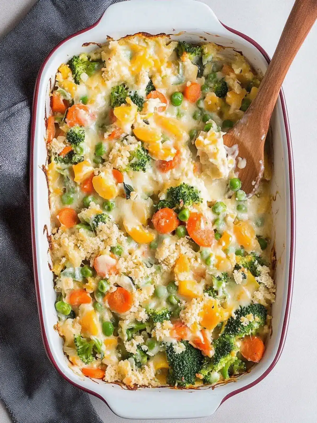 Irresistibly Creamy Vegetable Casserole for Cozy Nights 3 Creamy Vegetable Casserole