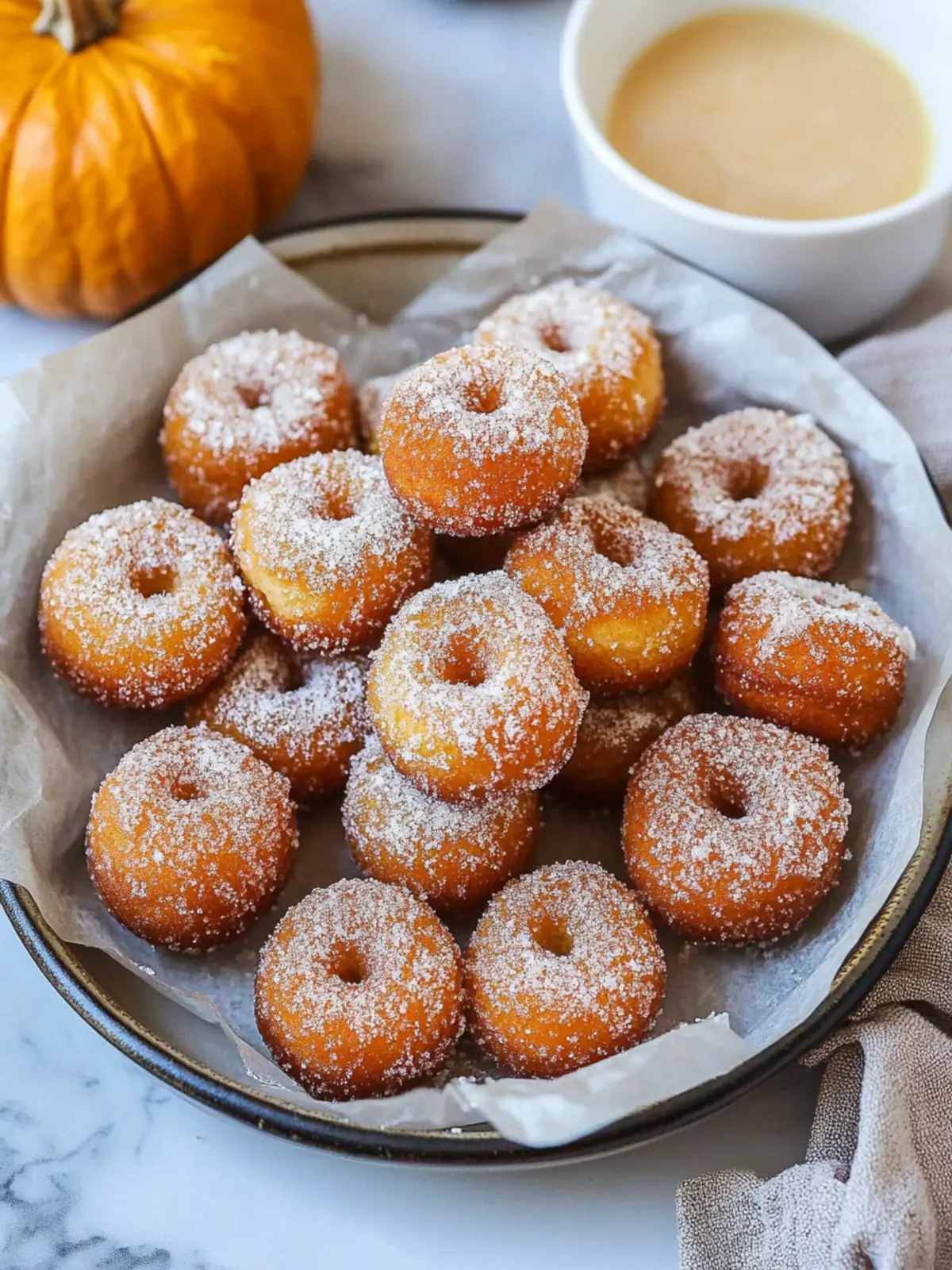 Delicious Pumpkin Donut Holes You'll Crave This Fall 3 Pumpkin Donut Holes