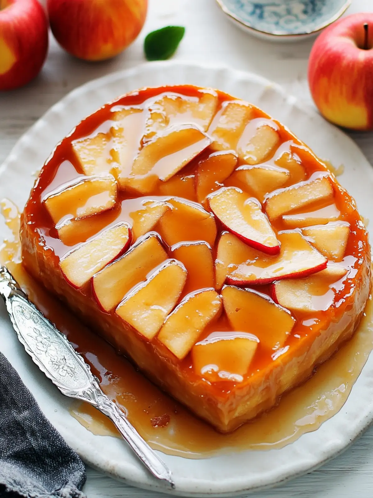 Decadent Apple Caramel Flan to Delight Your Taste Buds 3 Apple Caramel Flan