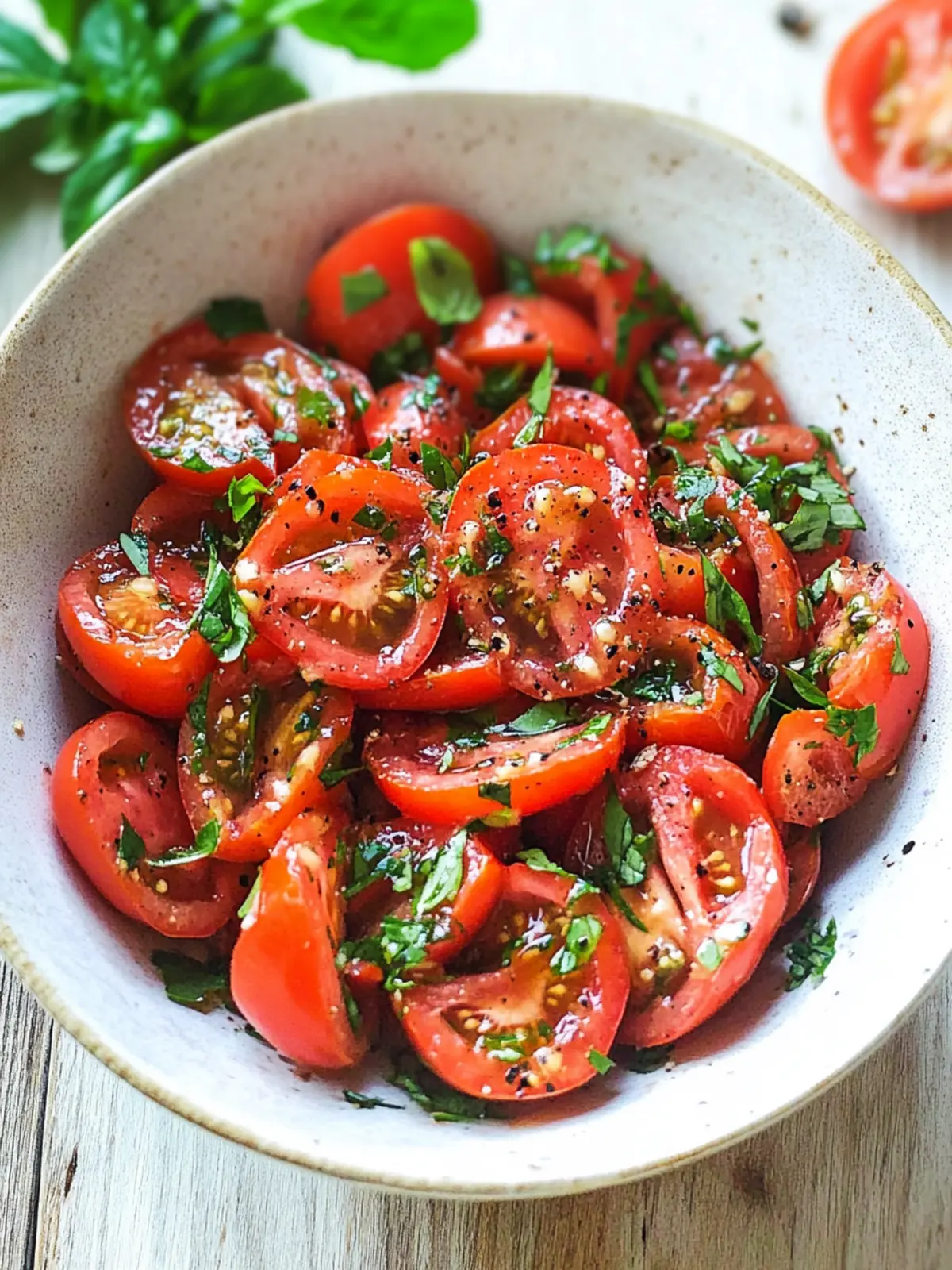 Zesty Lebanese Tomato Salad That Elevates Any Meal 2 Lebanese Tomato Salad