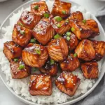 Delicious Honey Garlic Salmon Bites Ready in 20 Minutes 11 Honey Garlic Salmon Bites