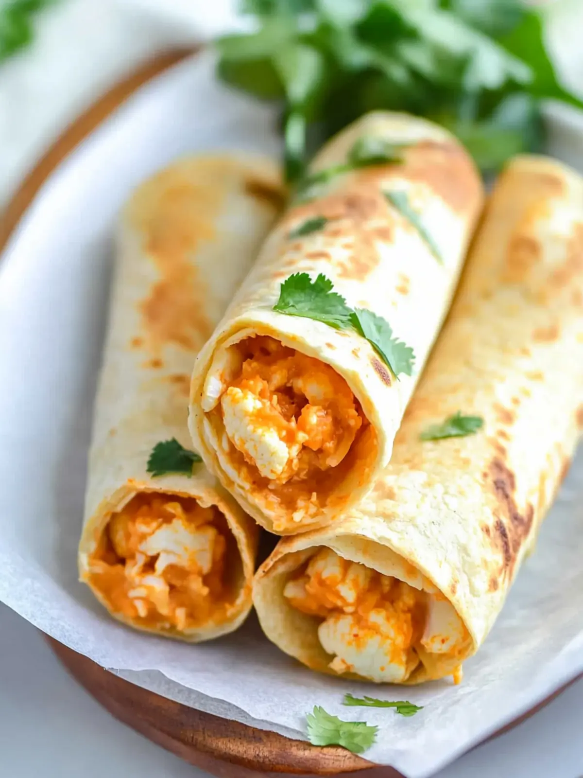 Spicy Buffalo Cauliflower Taquitos for a Flavorful Treat 3 Buffalo Cauliflower Taquitos