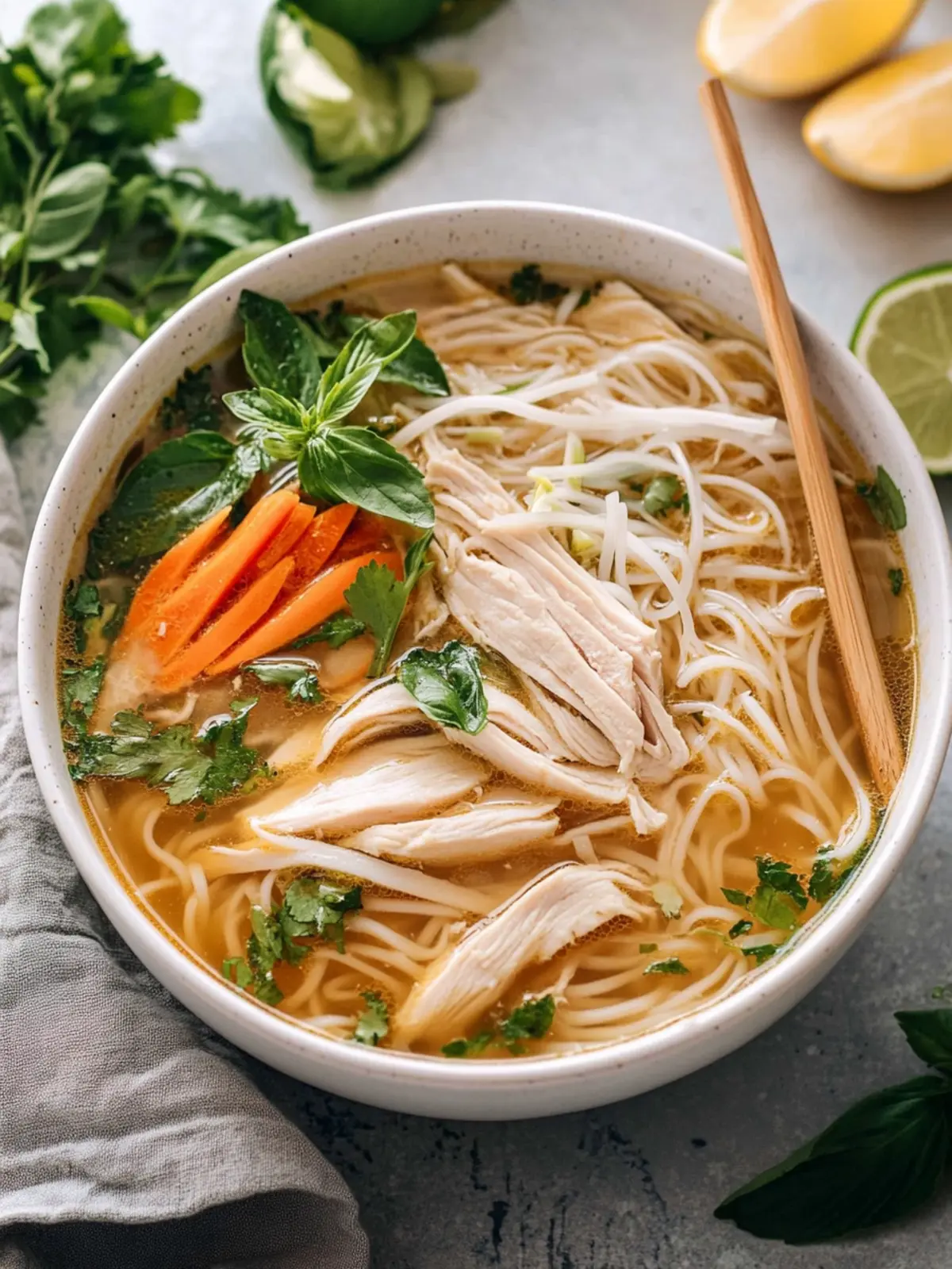 Delicious 30-Minute Vietnamese Chicken Noodle Soup You’ll Love 3 Vietnamese Chicken Noodle Soup