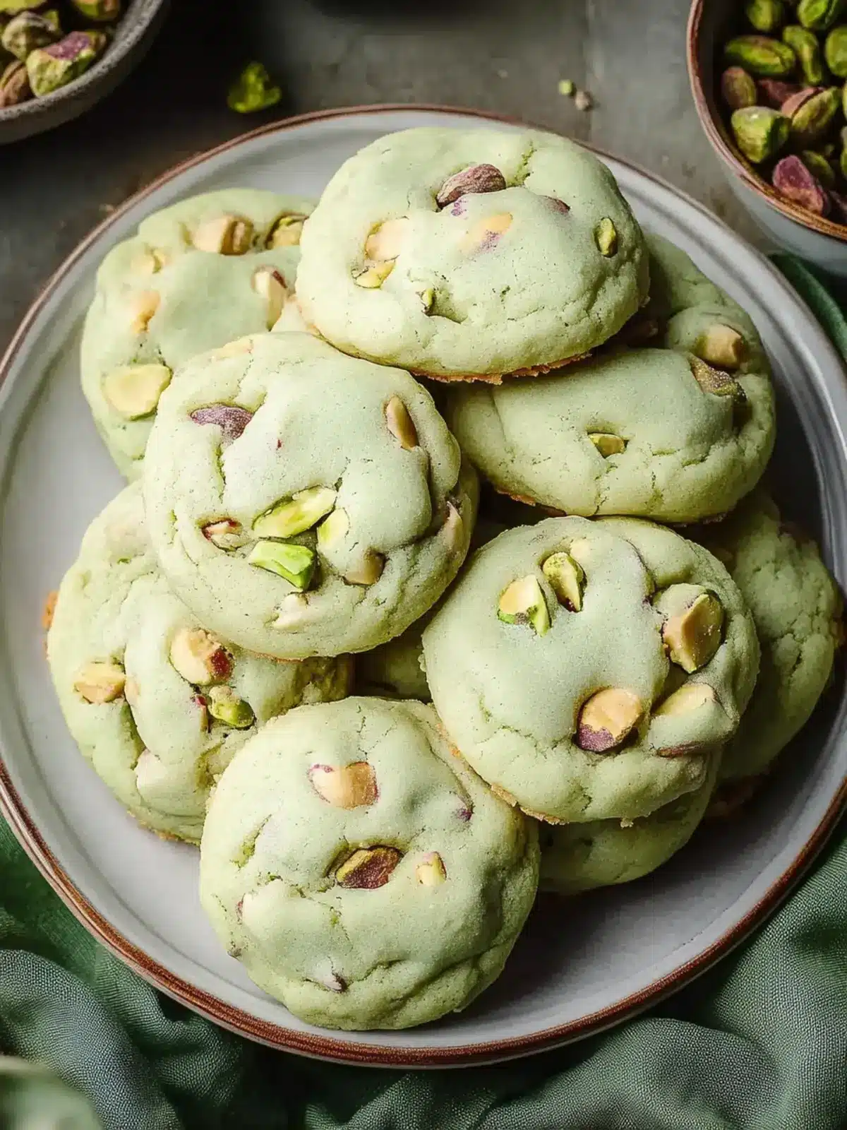 Heavenly Pistachio Pudding Cookies That Melt in Your Mouth 3 Pistachio Pudding Cookies