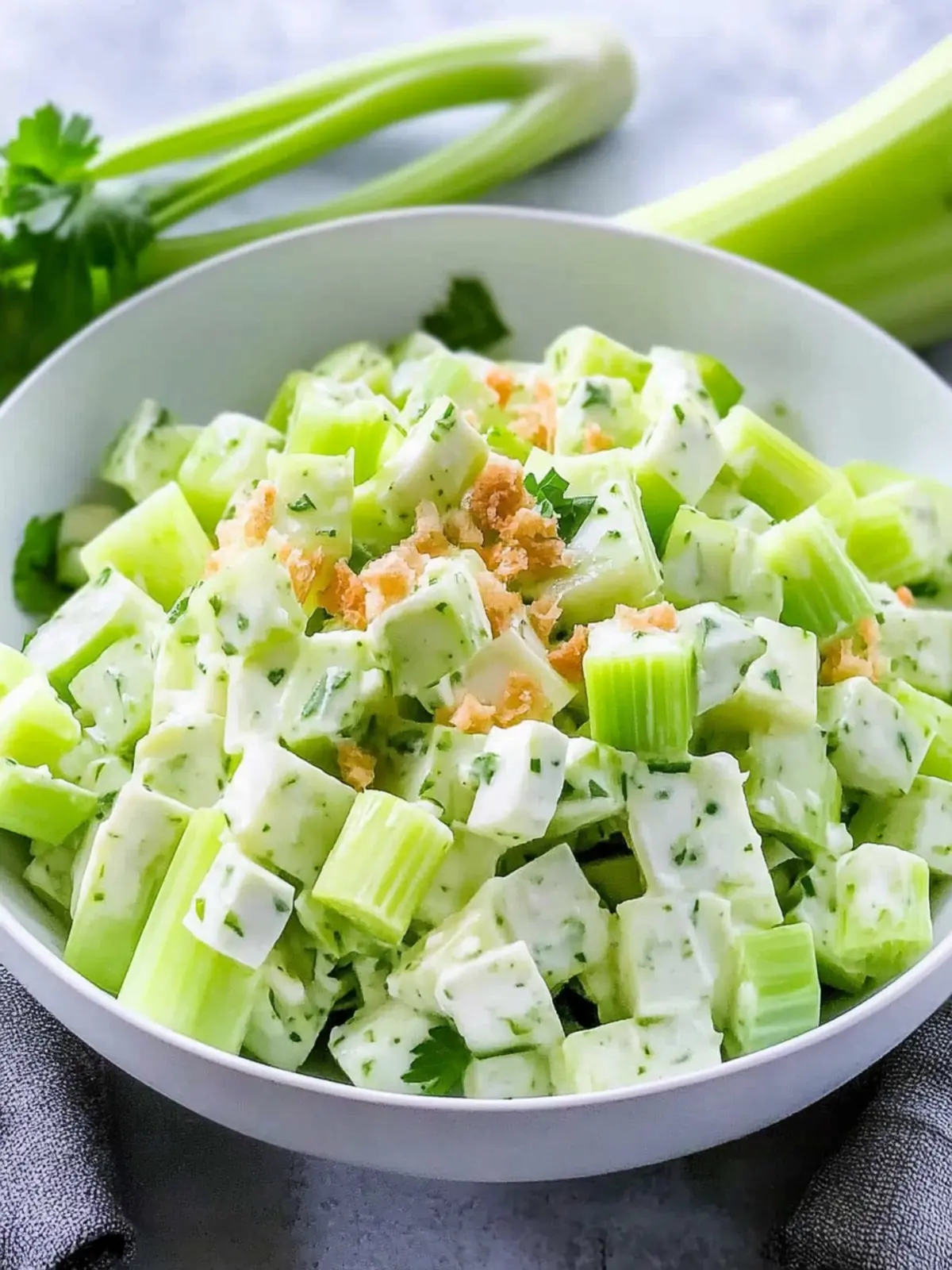 Celery Salad with Creamy Yogurt: A Fresh Twist You’ll Love 5 Celery Salad