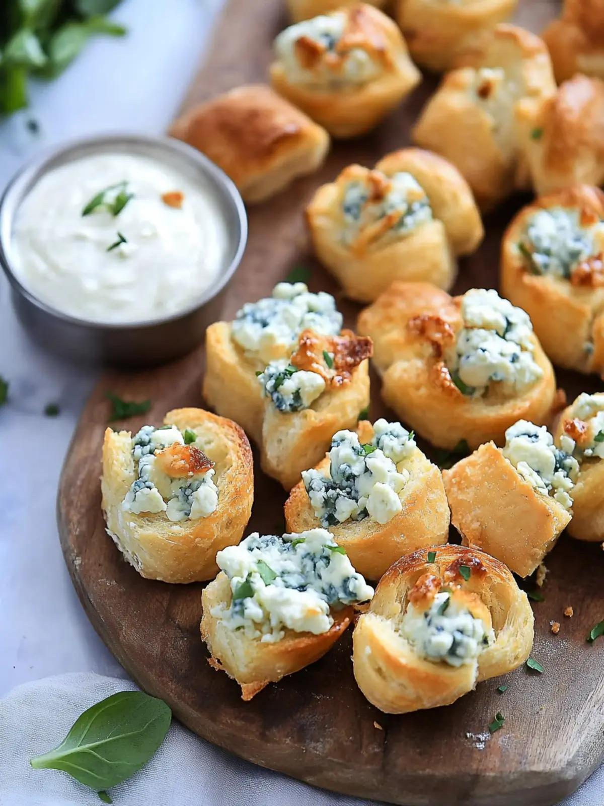 Irresistible Blue Cheese Bites for Your Next Cozy Gathering 4 Blue Cheese Bites