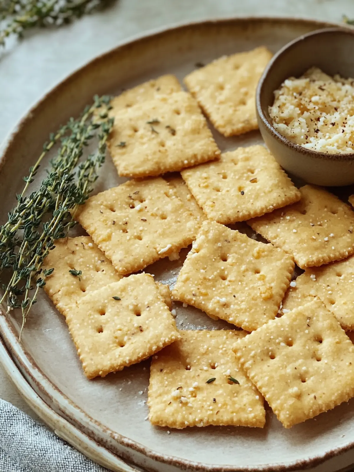 Delicious Cheese-y Chickpea Flour Crackers for Snacking Fun 5 Cheese-y Chickpea Flour Crackers