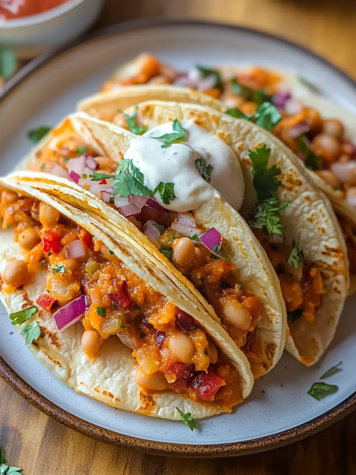 Spicy Buffalo White Bean Tacos for Crispy Flavor Lovers 5 Buffalo White Bean Tacos