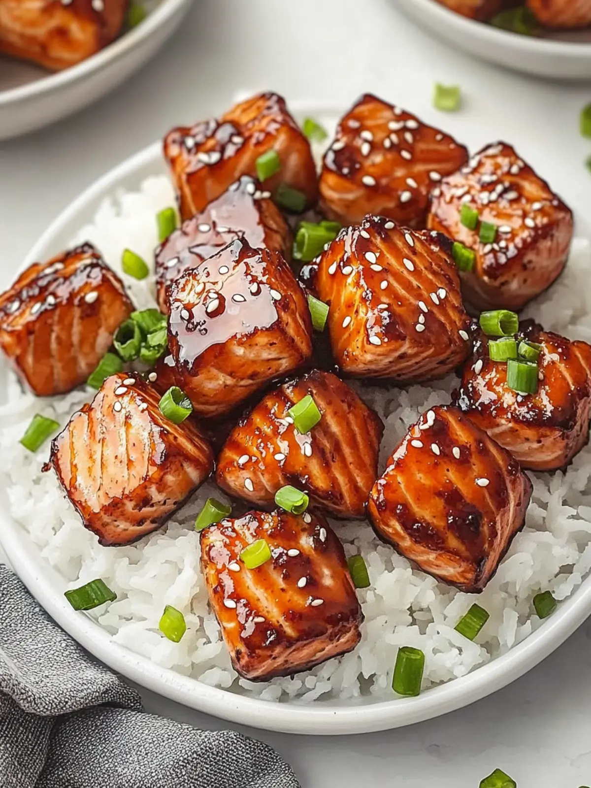 Delicious Honey Garlic Salmon Bites Ready in 20 Minutes 4 Honey Garlic Salmon Bites
