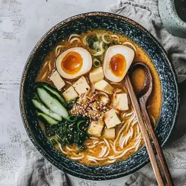 Savory Tofu Miso Ramen for Cozy Nights at Home 9 Tofu Miso Ramen