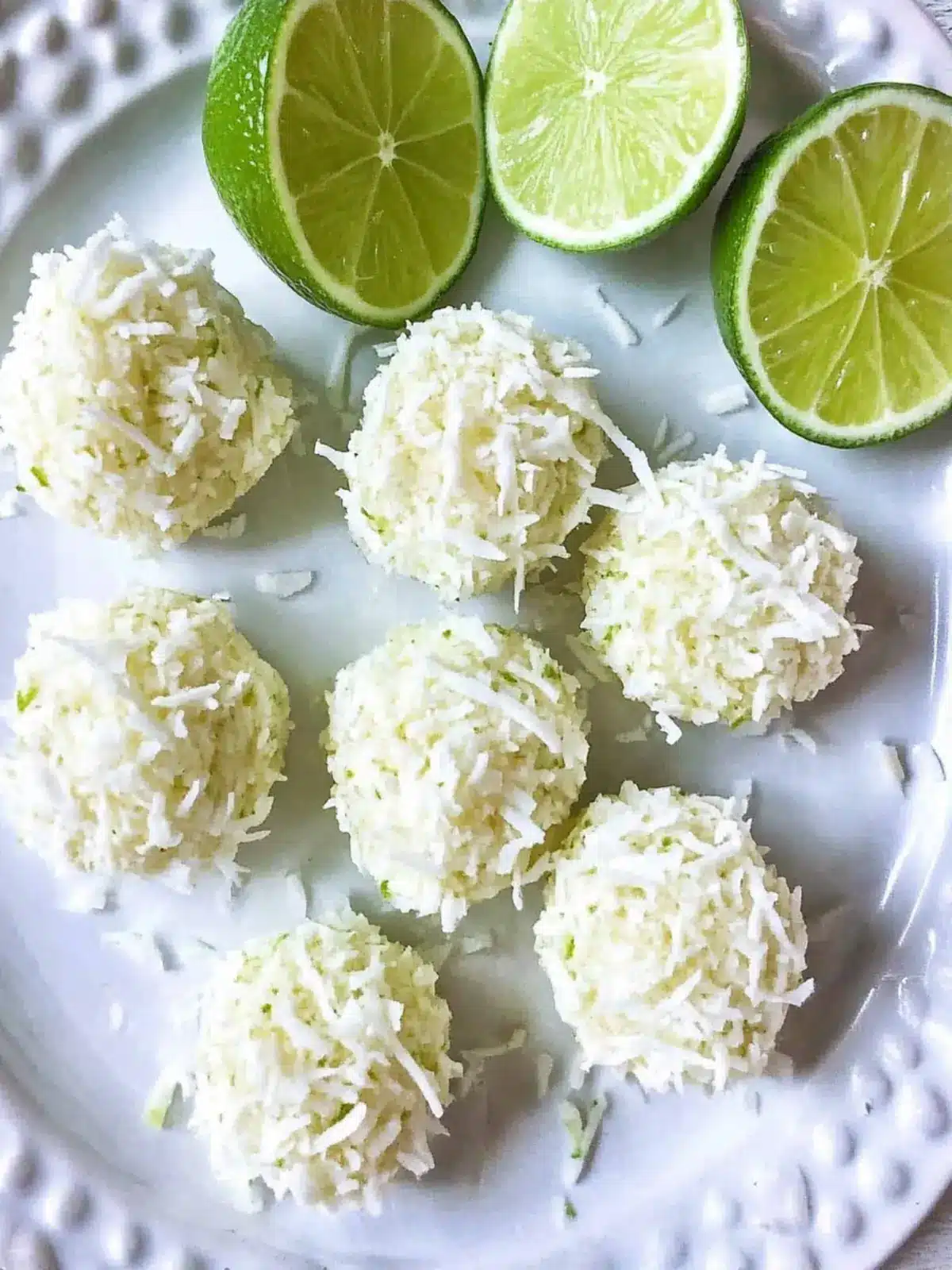 Delight in Refreshing Lime Coconut Bites in Just 20 Minutes 2 Lime Coconut Bites