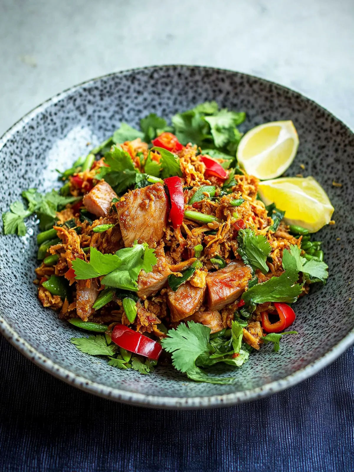 Savor Hot Thai Tuna Stir-Fry in Red Curry Bliss 4 Hot Thai Tuna