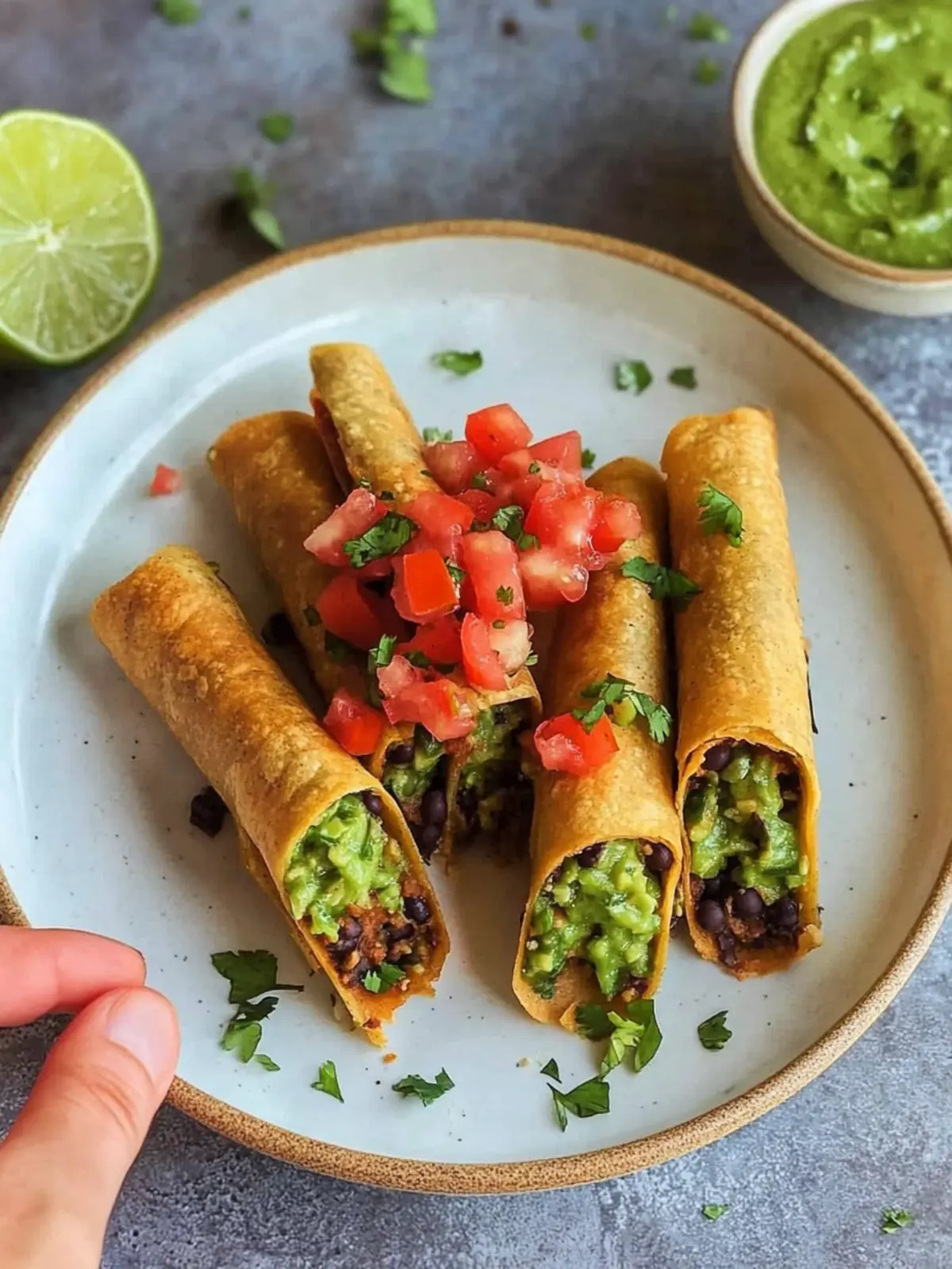 Crispy Black Bean Flautas: A Flavorful Fiesta at Home 5 Black Bean Flautas