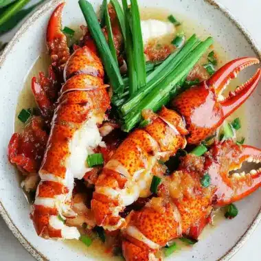 Mouthwatering Cantonese Style Ginger Scallion Lobster Recipe 9 Cantonese Style Ginger Scallion Lobster