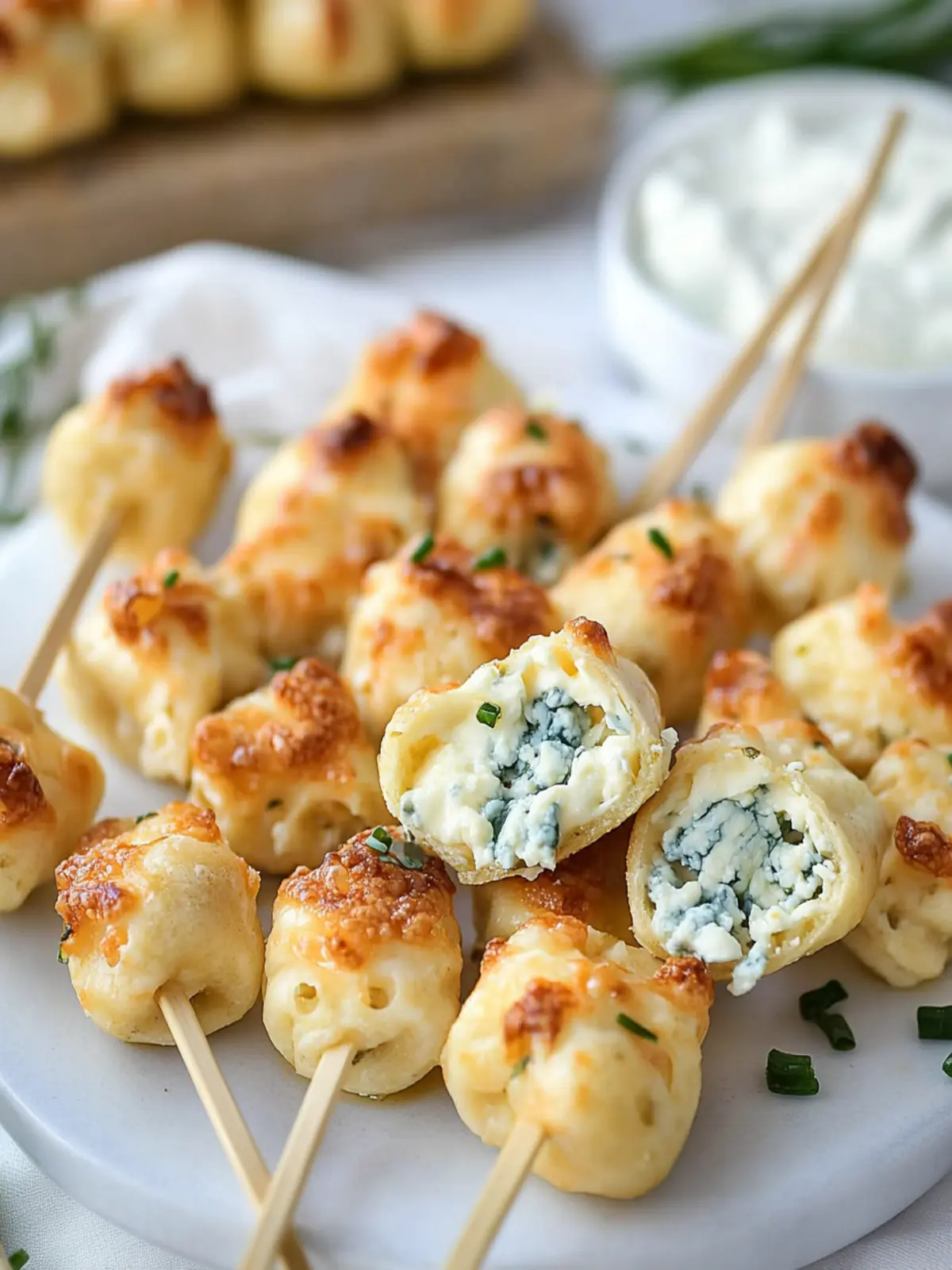 Irresistible Blue Cheese Bites for Your Next Cozy Gathering 3 Blue Cheese Bites