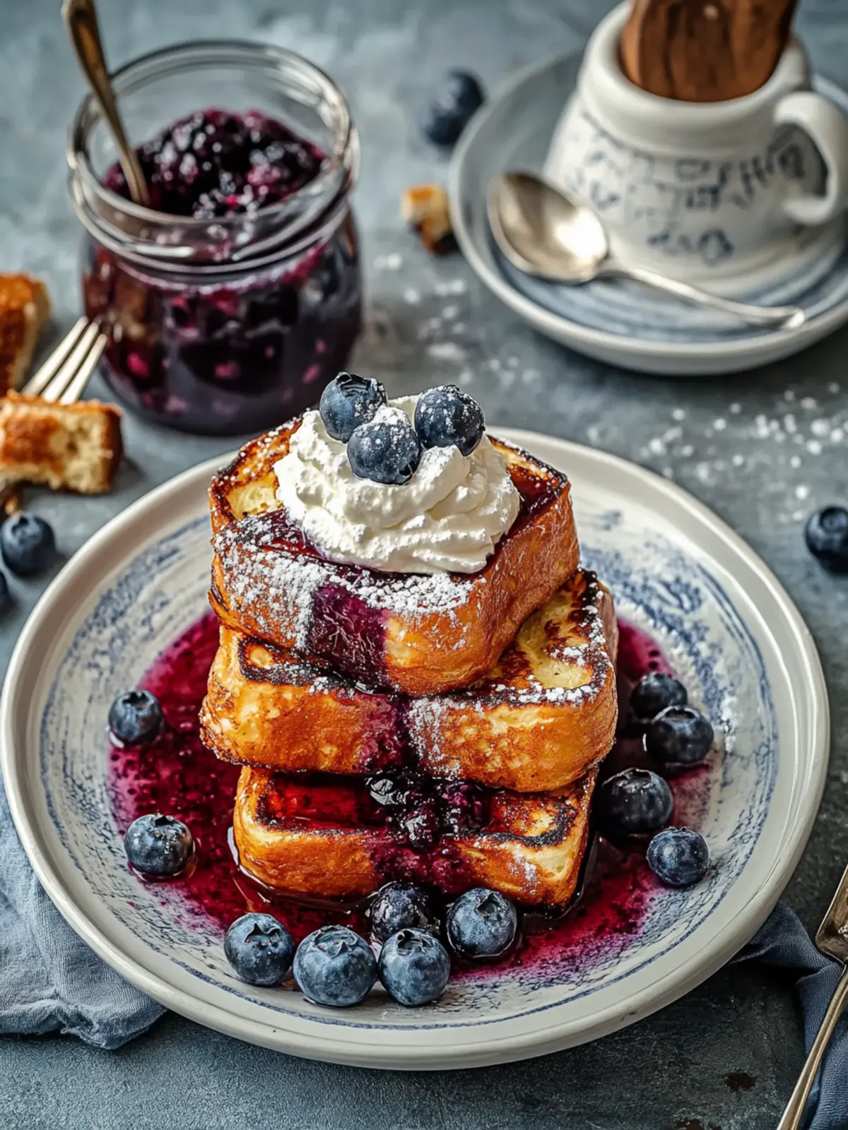 Brioche French Toast with Blueberry Compote You’ll Crave Daily 5 Brioche French Toast with Blueberry Compote