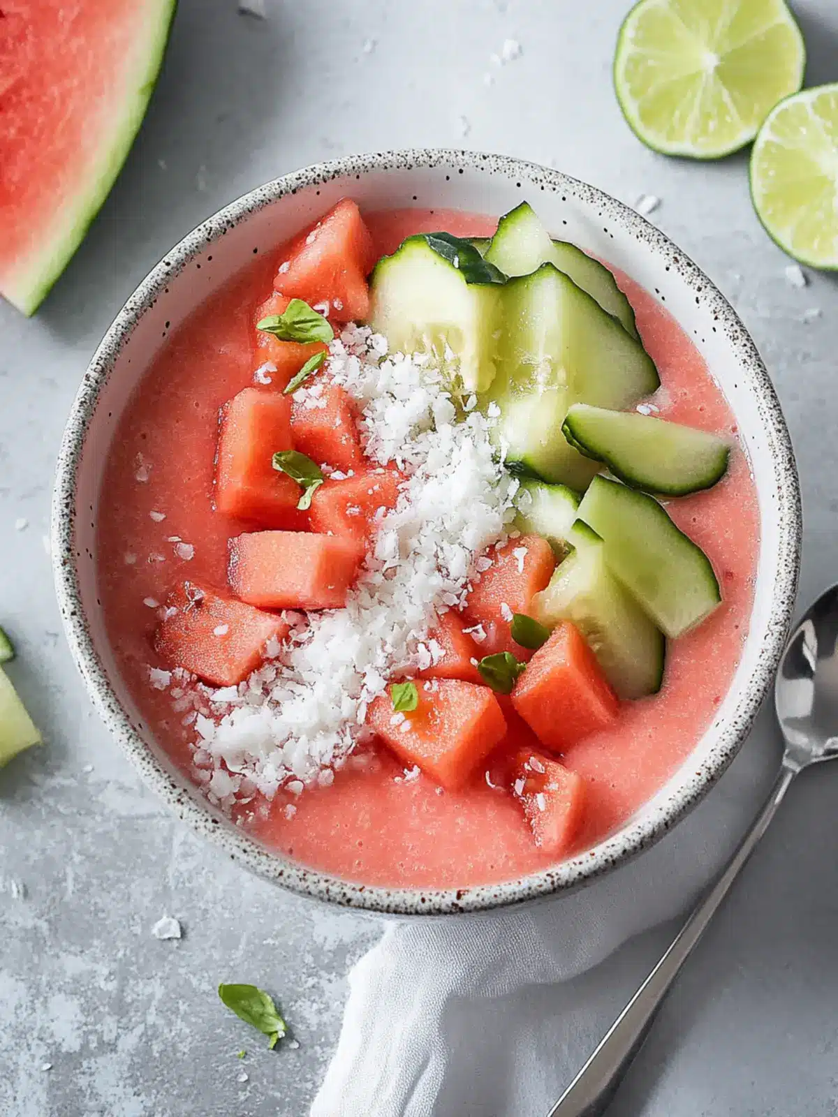 Refreshing Watermelon Smoothie Bowl for Ultimate Summer Bliss 4 Watermelon Smoothie Bowl