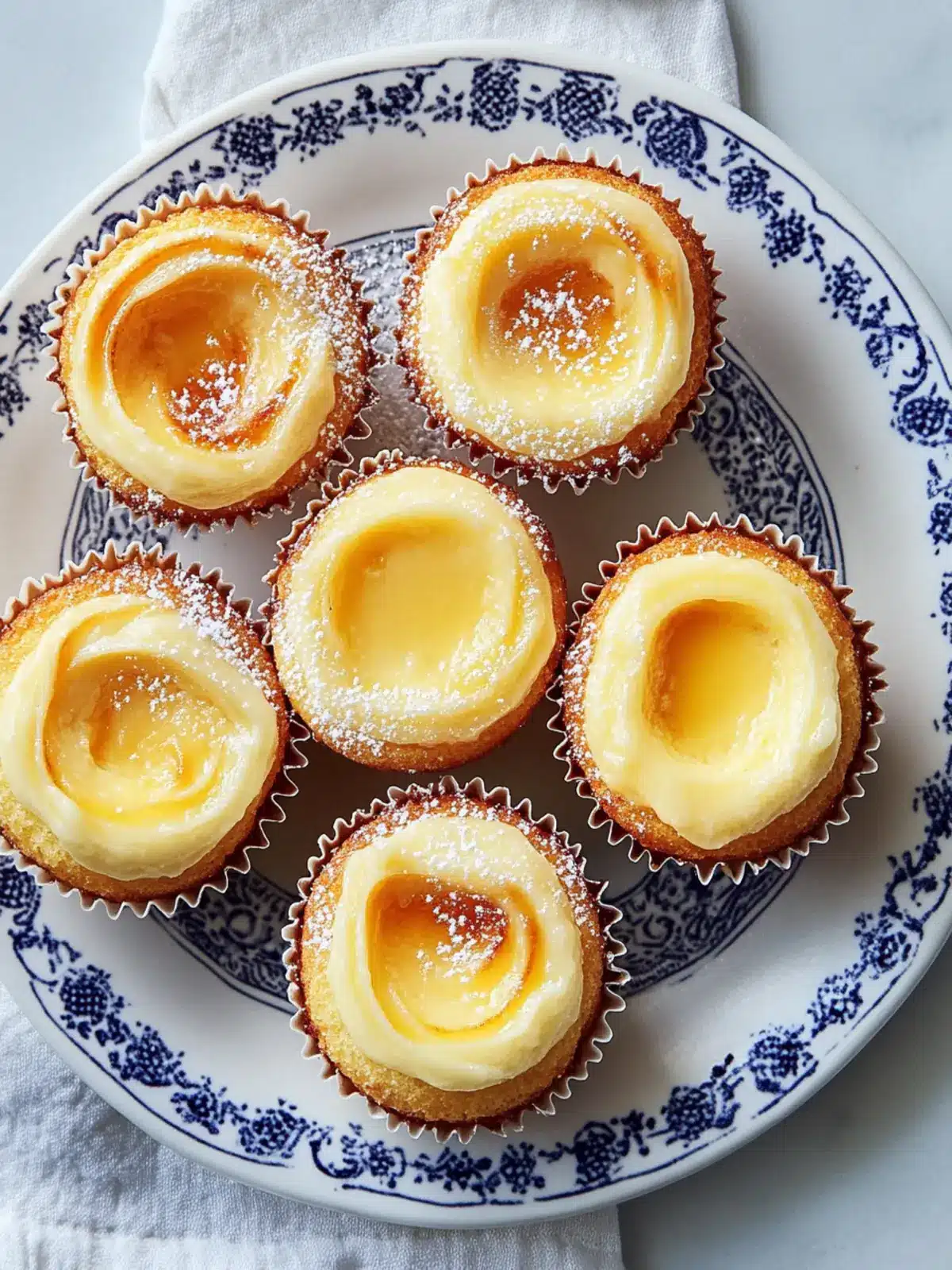 Delicious Portuguese Custard Cupcakes to Brighten Your Day 2 Portuguese Custard Cupcakes