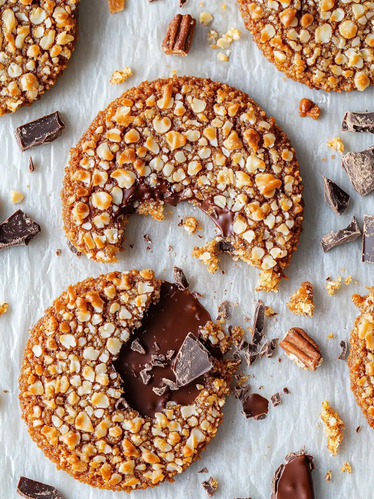 Irresistible Lace Cookies with Chocolate to Satisfy Your Cravings 5 Lace Cookies with Chocolate