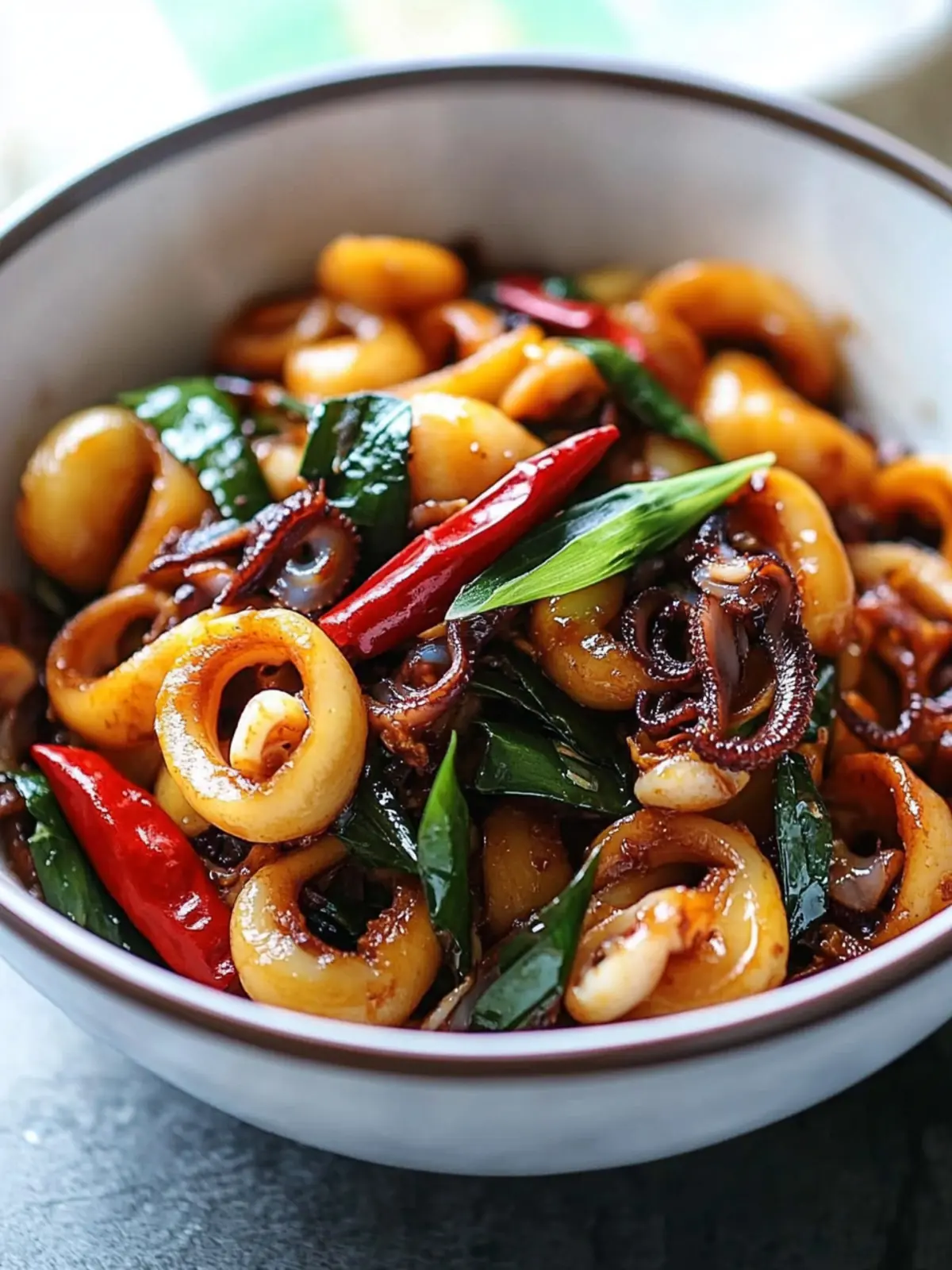 Delicious Three Cup Squid Stir Fry You’ll Love in Minutes 3 Three Cup Squid Stir Fry