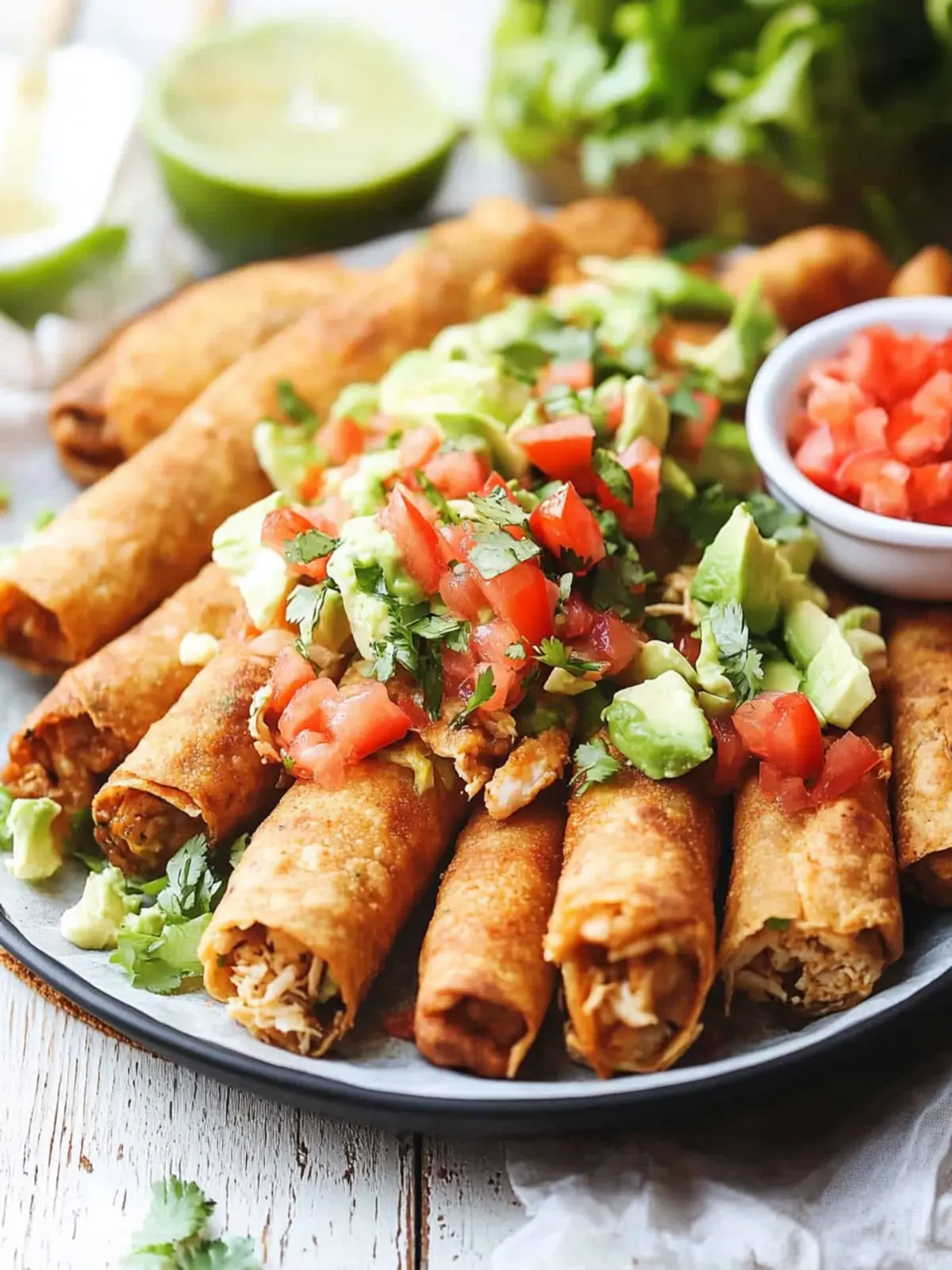 Delicious Chicken Flautas: Crispy Bliss from Your Kitchen 5 Chicken Flautas