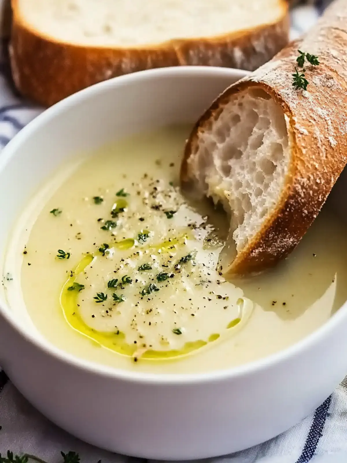 Discover the Cozy Comfort of Country French Style Garlic Soup 2 Country French Style Garlic Soup