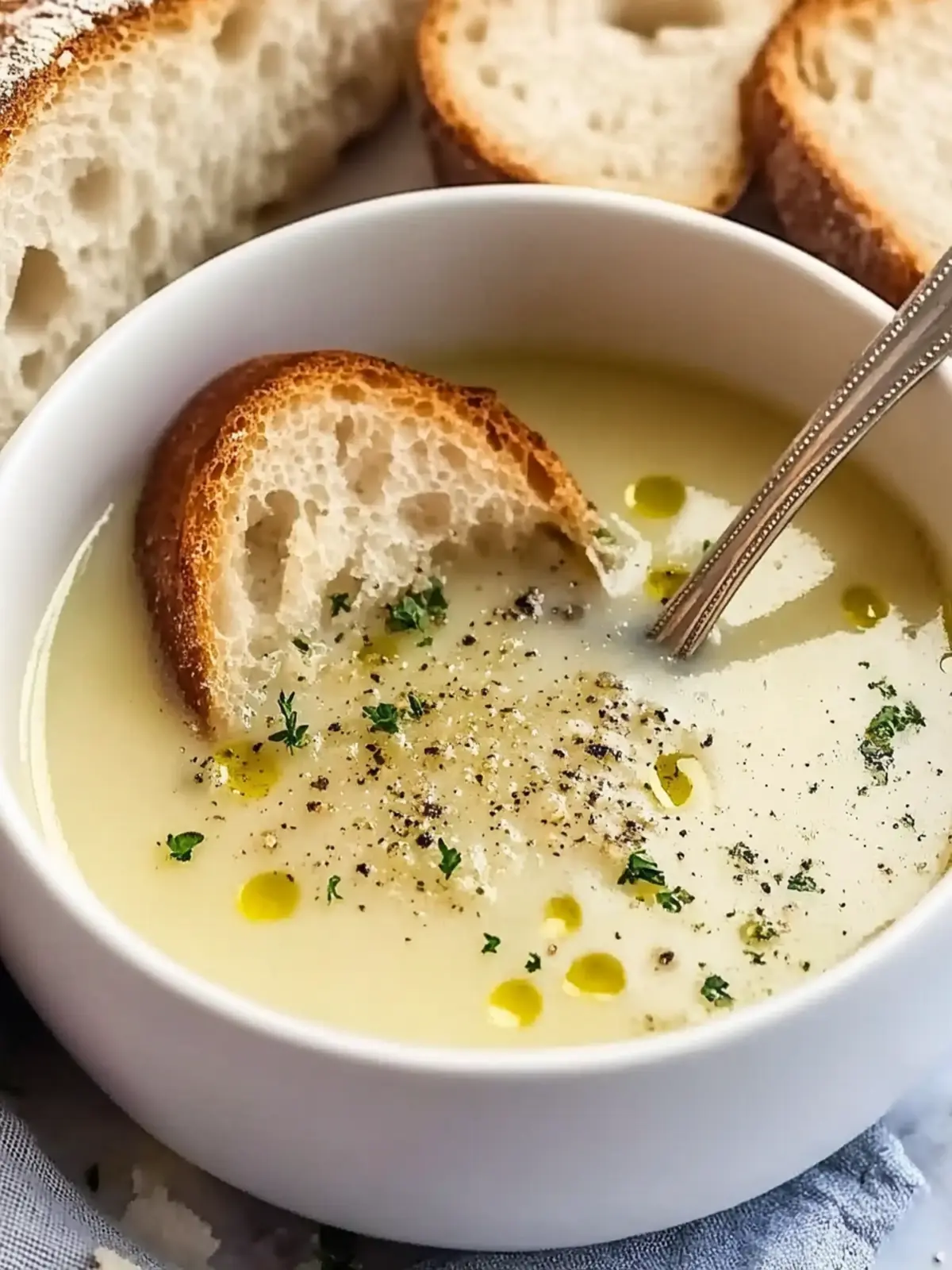 Discover the Cozy Comfort of Country French Style Garlic Soup 3 Country French Style Garlic Soup