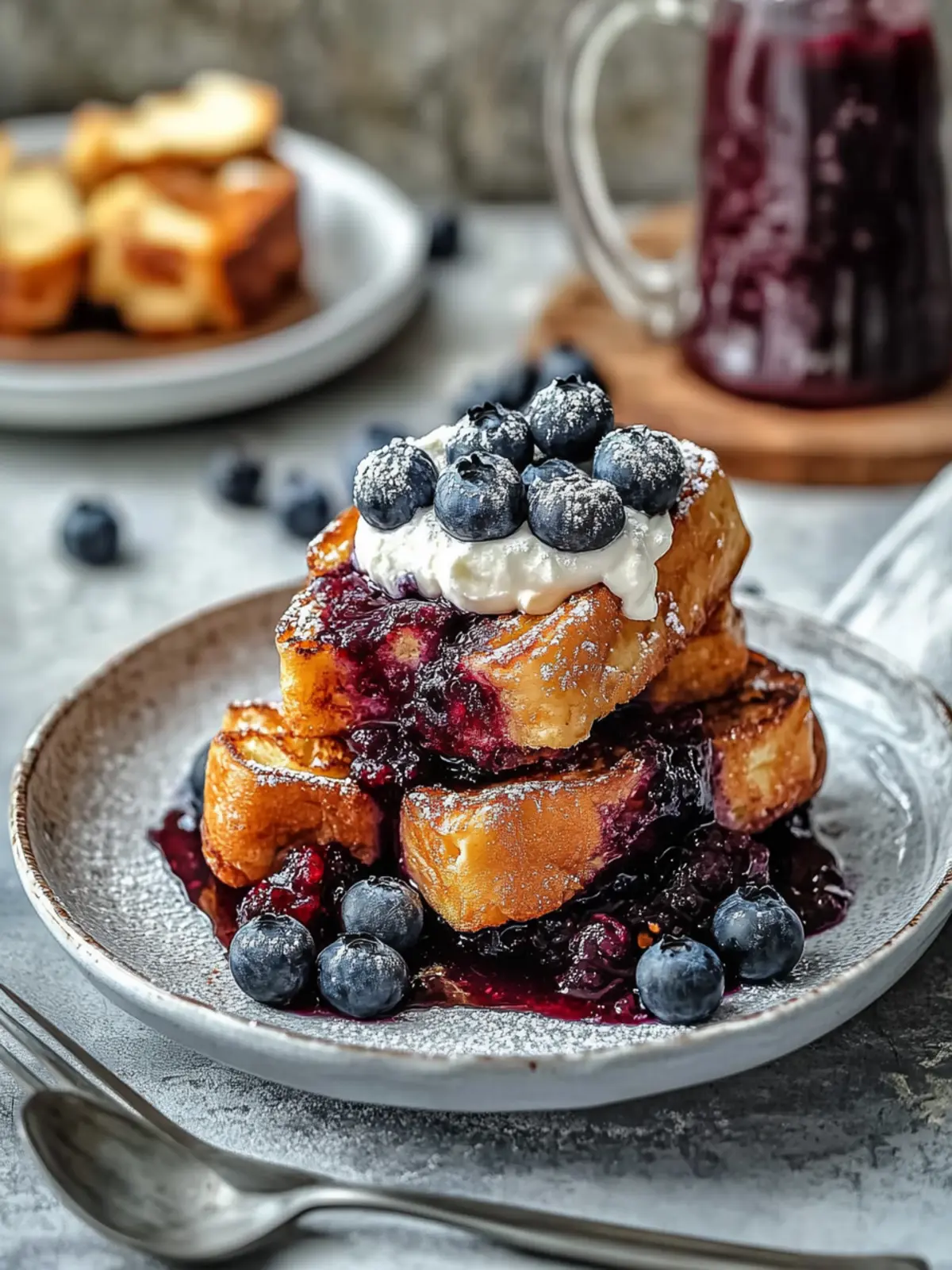 Brioche French Toast with Blueberry Compote You’ll Crave Daily 3 Brioche French Toast with Blueberry Compote
