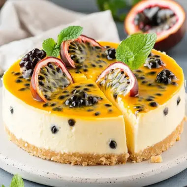 Mouthwatering Passion Fruit Cheesecake for Your Sweet Escape 9 Passion Fruit Cheesecake
