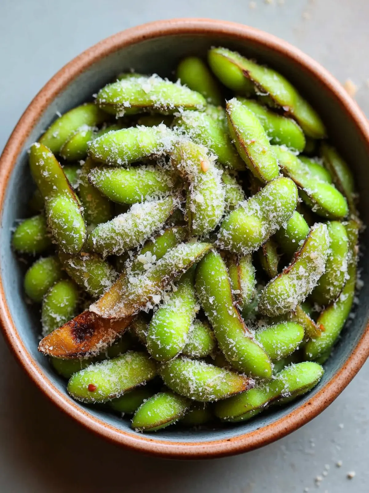 Crispy Parmesan Garlic Edamame: A Game-Changer Snack! 5 Parmesan Garlic Edamame