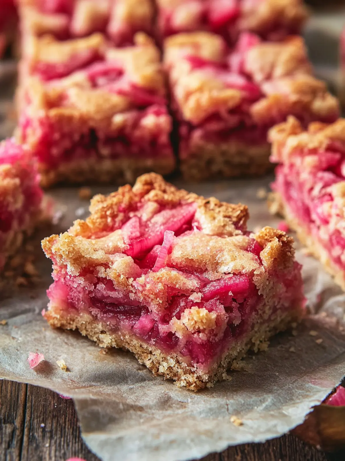 Rhubarb Dream Bars: Sweet Treat for Home Cooks Everywhere 5 Rhubarb Dream Bars