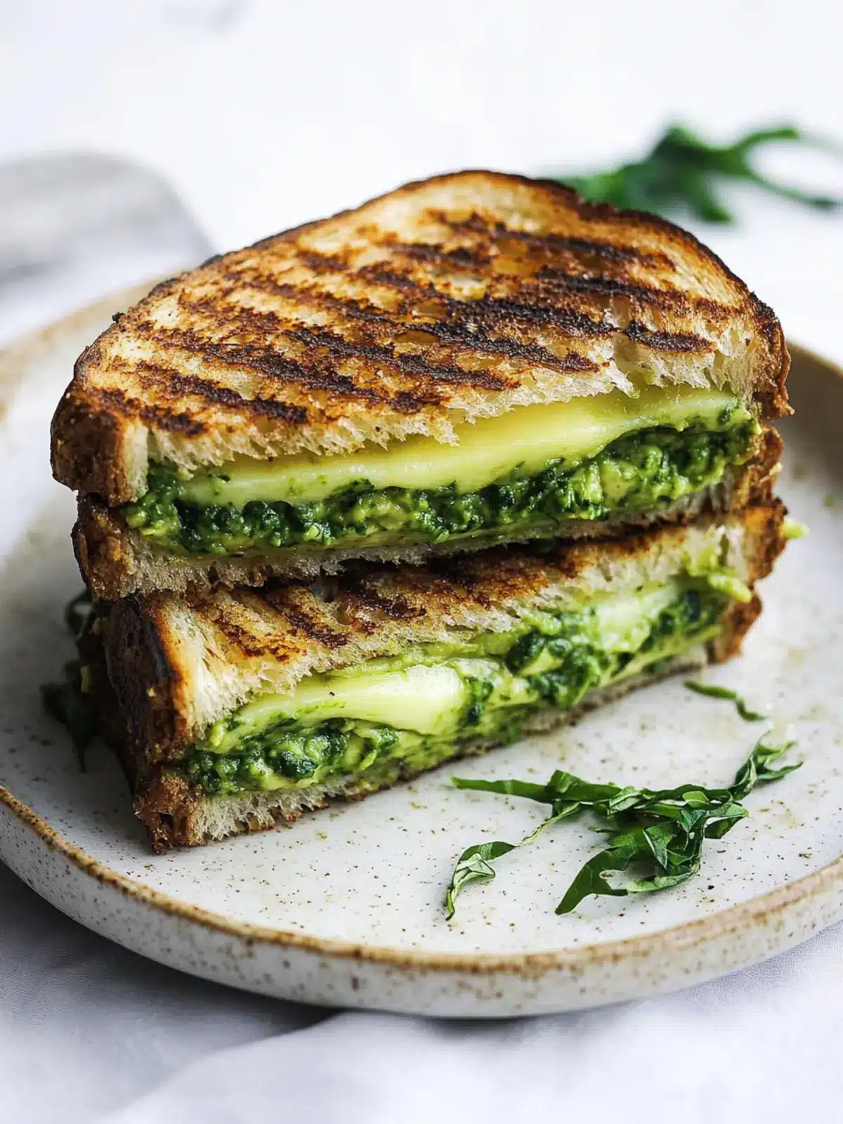 Melt-in-Your-Mouth Vegan Avocado Pesto Grilled Cheese 3 Vegan Avocado Pesto Grilled Cheese