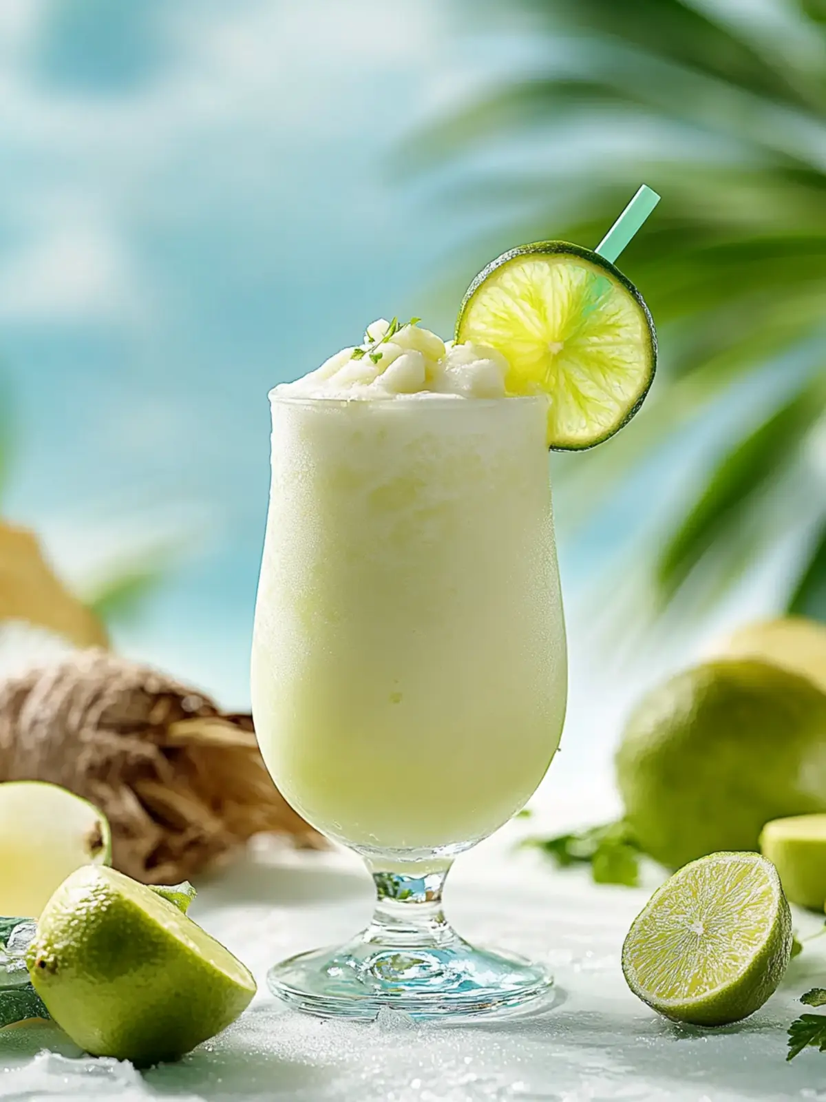 Tropical Key Lime Colada to Elevate Your Summer Vibes 2 Key Lime Colada