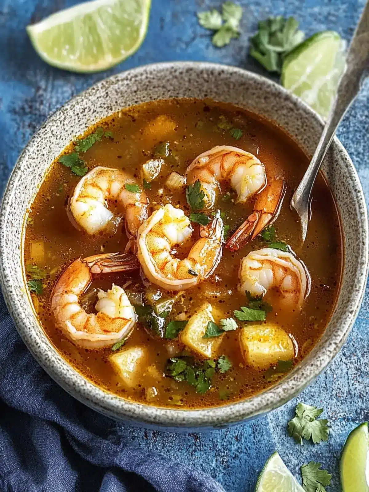 Spicy Shrimp Soup That Warms You Up Every Time 4 Spicy Shrimp Soup