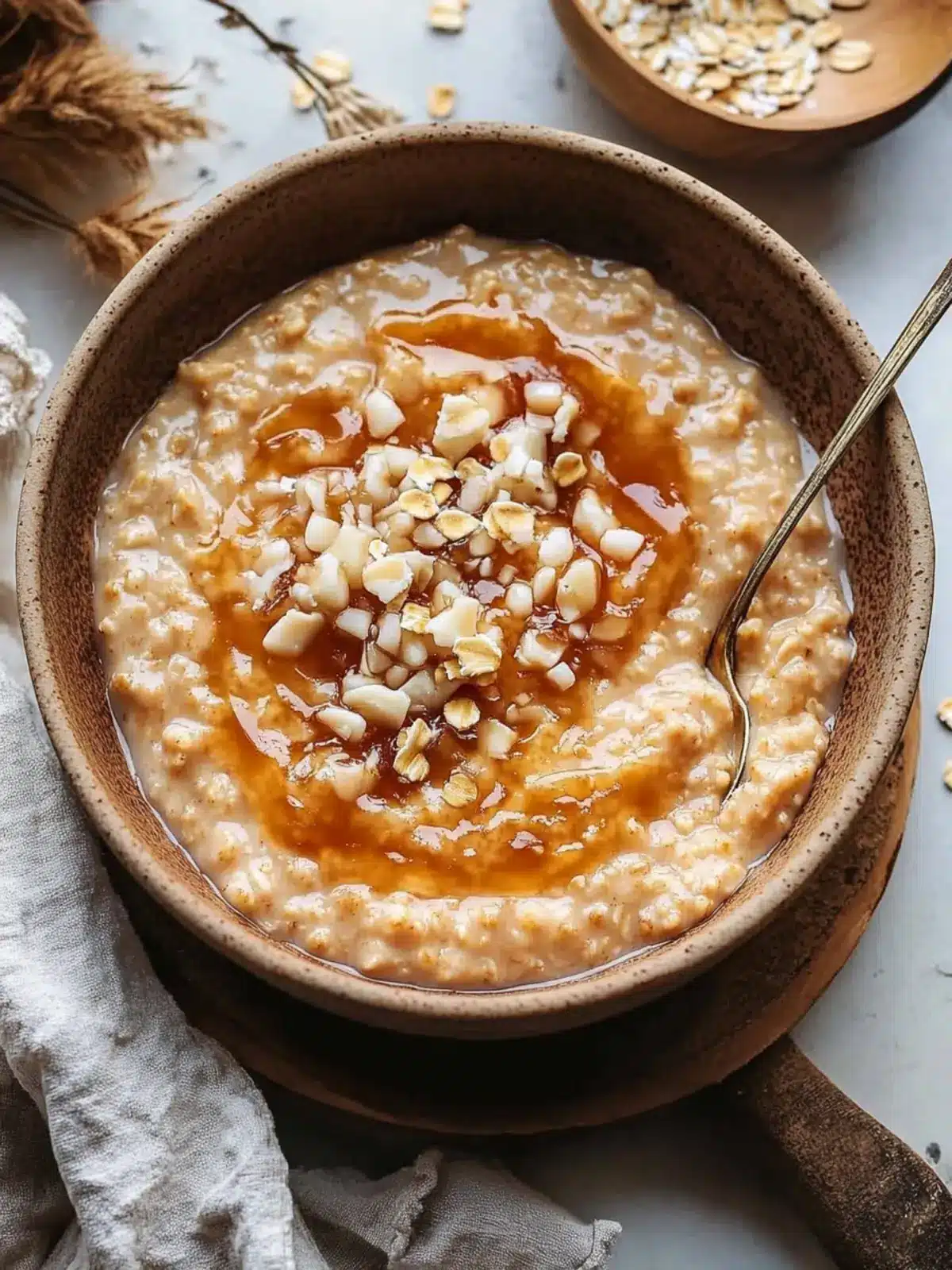 Decadent Salted Caramel Oatmeal for Cozy Mornings 2 Salted Caramel Oatmeal