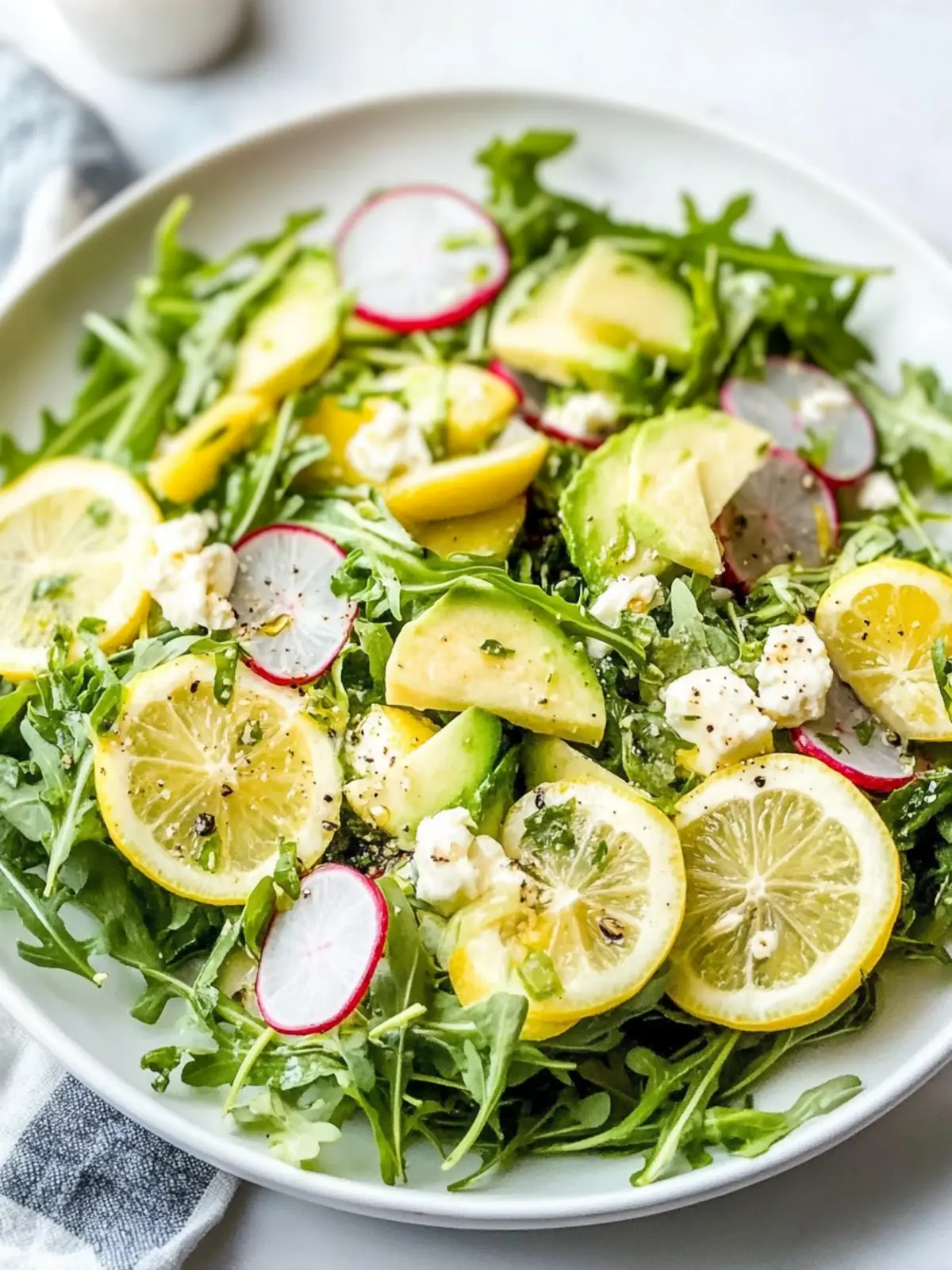 Zesty Lemon Arugula Salad That Brightens Your Day 2 Lemon Arugula Salad