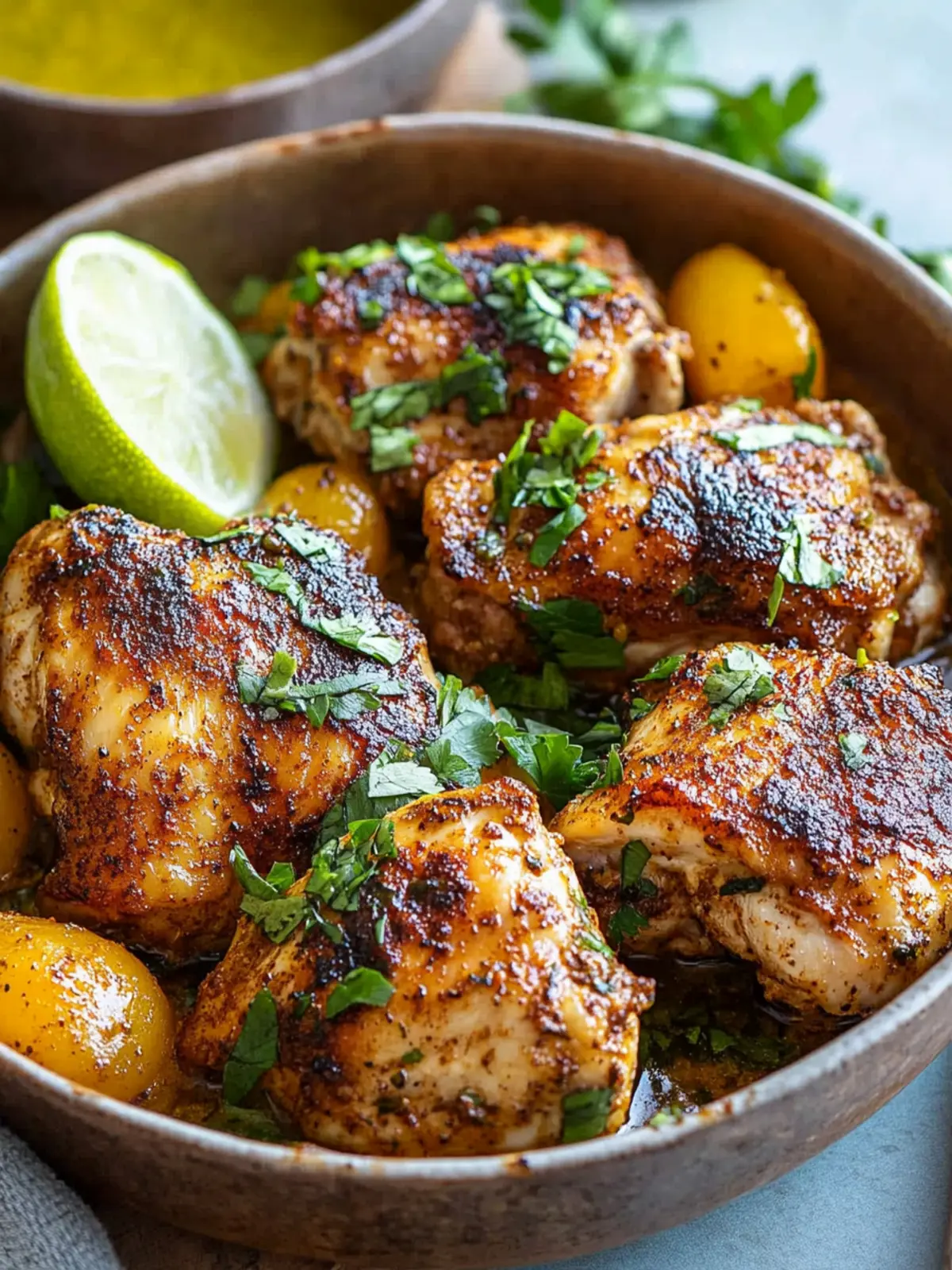 Irresistible Moroccan-Spiced Chicken Thighs for Flavor Lovers 3 Moroccan-Spiced Chicken Thighs