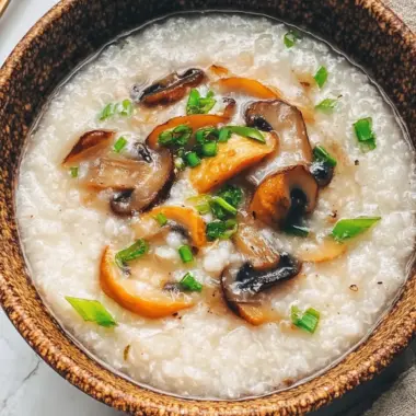 Mushroom Congee: 3 Delicious Twists for Cozy Comfort Meals 9 Mushroom Congee