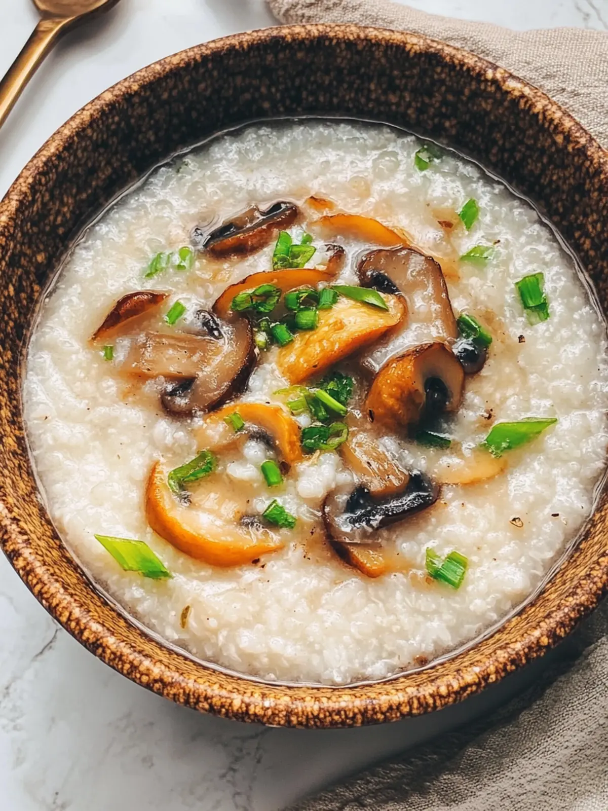Mushroom Congee: 3 Delicious Twists for Cozy Comfort Meals 5 Mushroom Congee