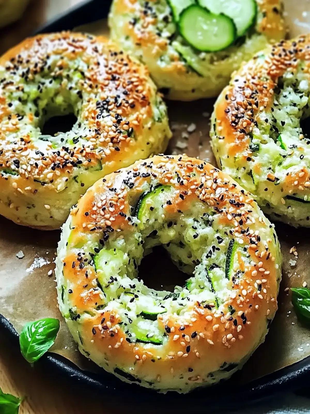 Delicious Zucchini Bagels for Guilt-Free Snacking 4 Zucchini Bagels