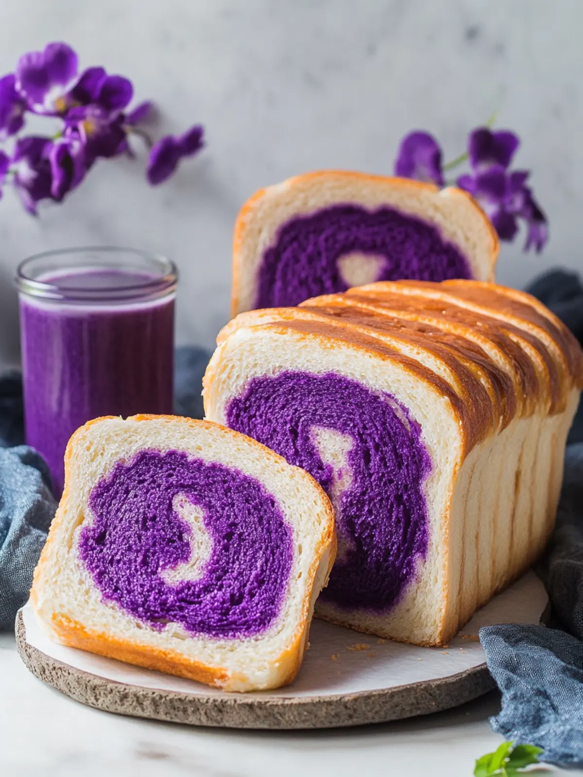 Delicious Ube Milk Bread: Your New Favorite Homemade Treat 2 Ube Milk Bread