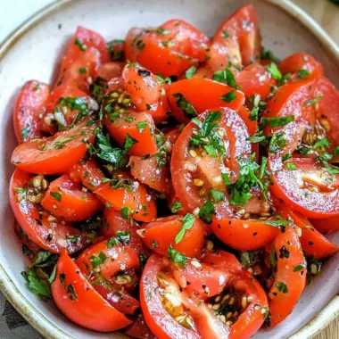 Zesty Lebanese Tomato Salad That Elevates Any Meal 9 Lebanese Tomato Salad