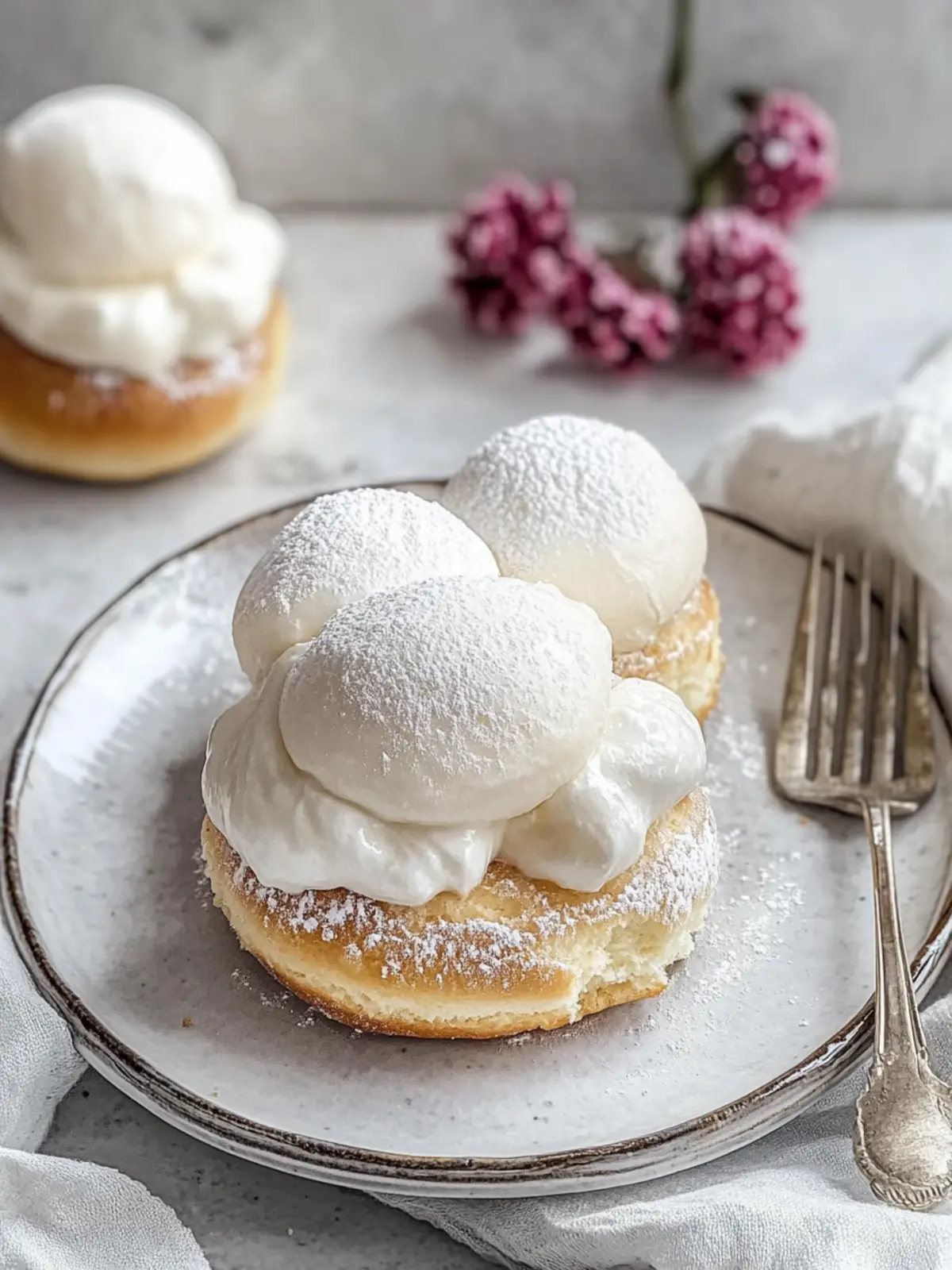 Irresistible Vegan Semla: A Delicious Twist on Tradition 5 Vegan Semla