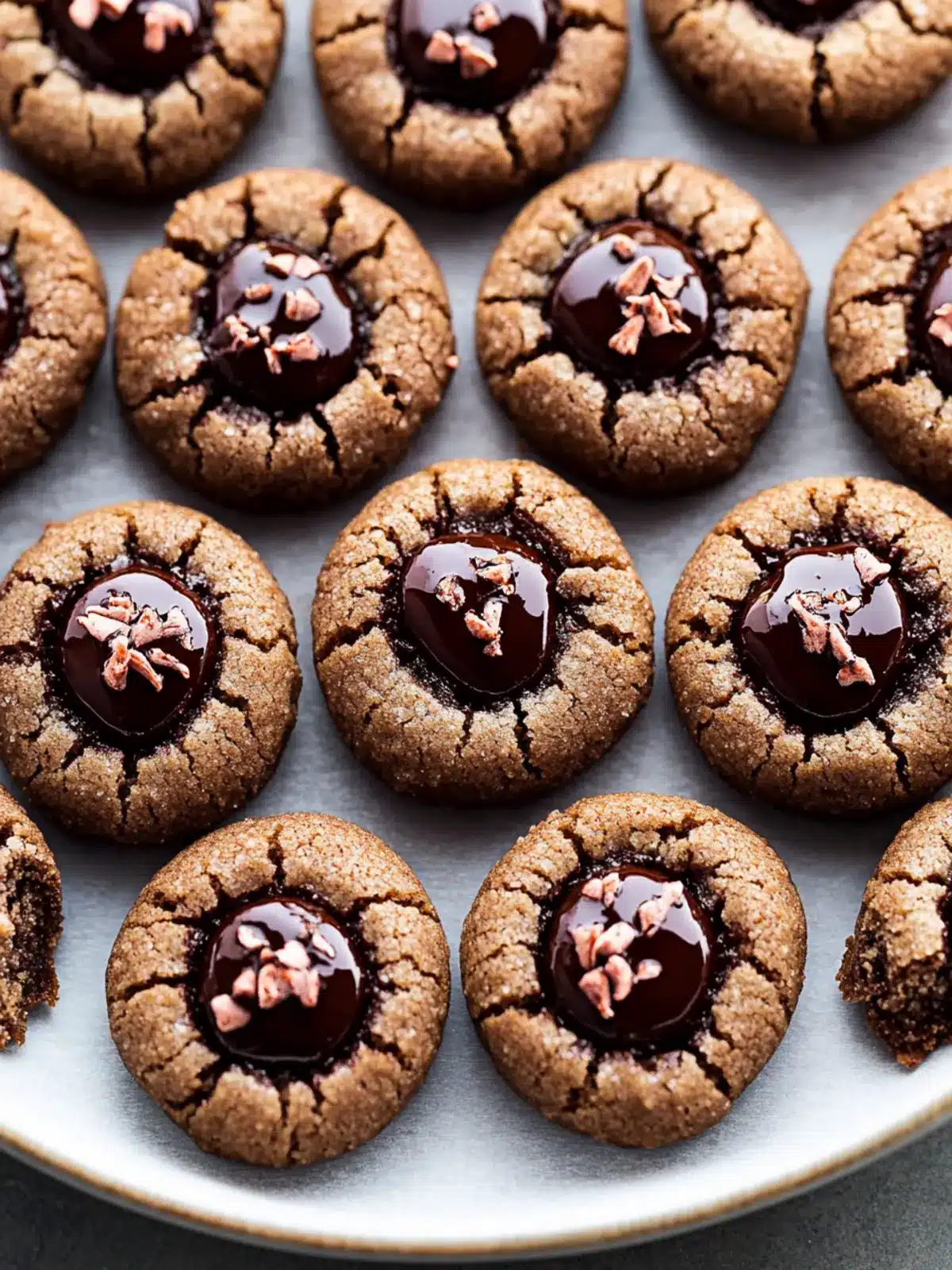 Decadent Chocolate Thumbprint Cookies You’ll Love to Make 2 Chocolate Thumbprint Cookies