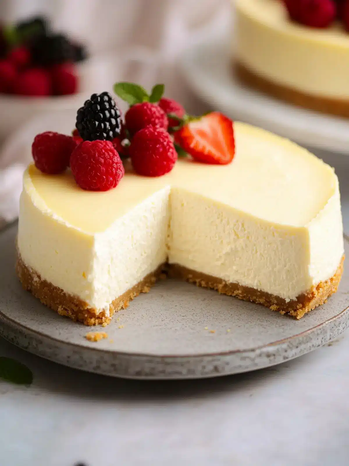Creamy New York Style Cheesecake That Steals the Show 2 New York Style Cheesecake