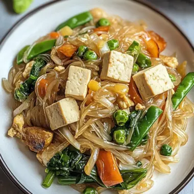 Savor Tofu Shirataki Noodles Stir-Fry for a Healthy Twist 9 Tofu Shirataki Noodles Stir-Fry