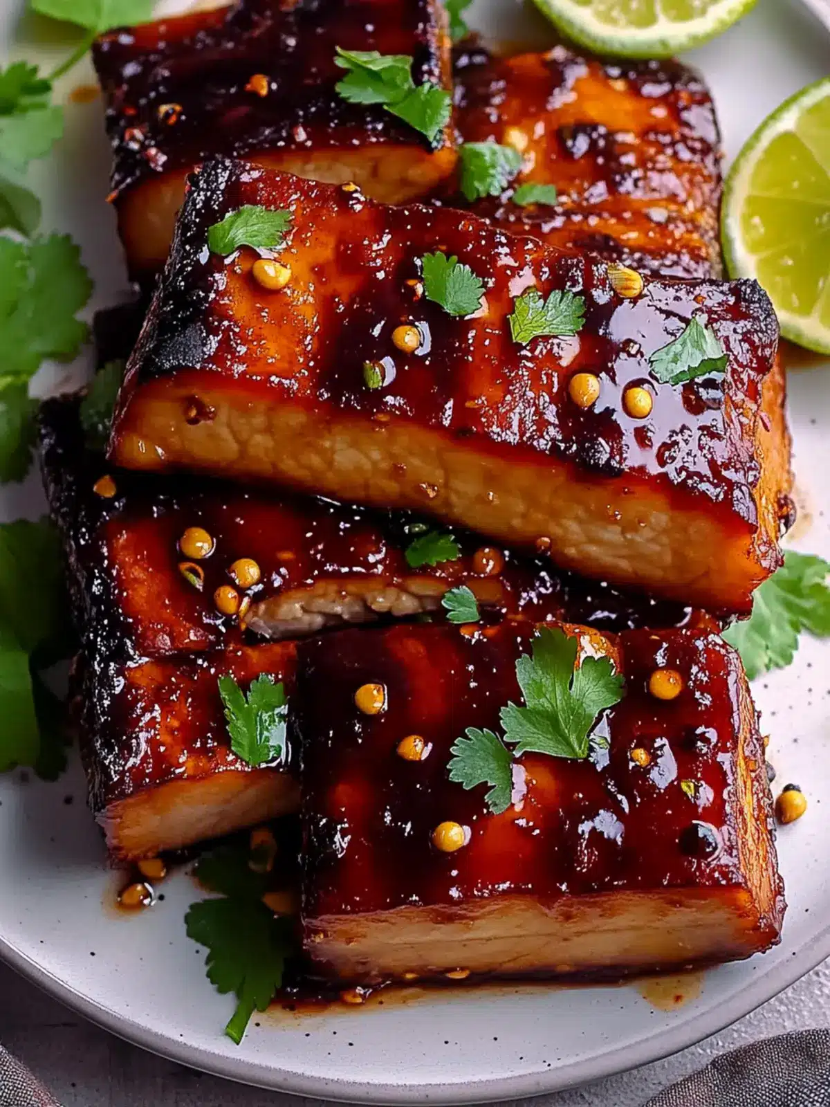Smoky Glazed Tofu Ham: A Flavorful Vegan Delight 5 Smoky Glazed Tofu Ham