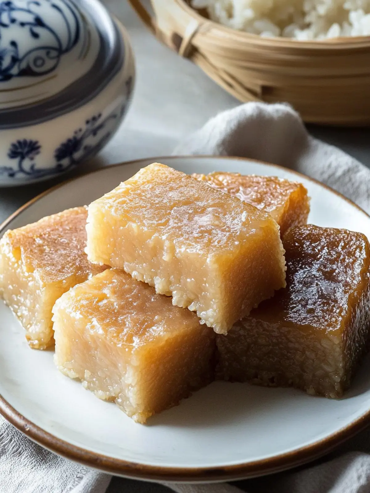Delightful Sweet Rice Cake Chinese Nian Gao for Sweet Moments 3 Sweet Rice Cake Chinese Nian Gao